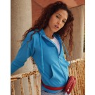 Lightweight Hooded Sweat Jacket Lady-Fit 