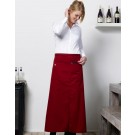'Berlin' Long Bistro Apron with Vent and Pocket